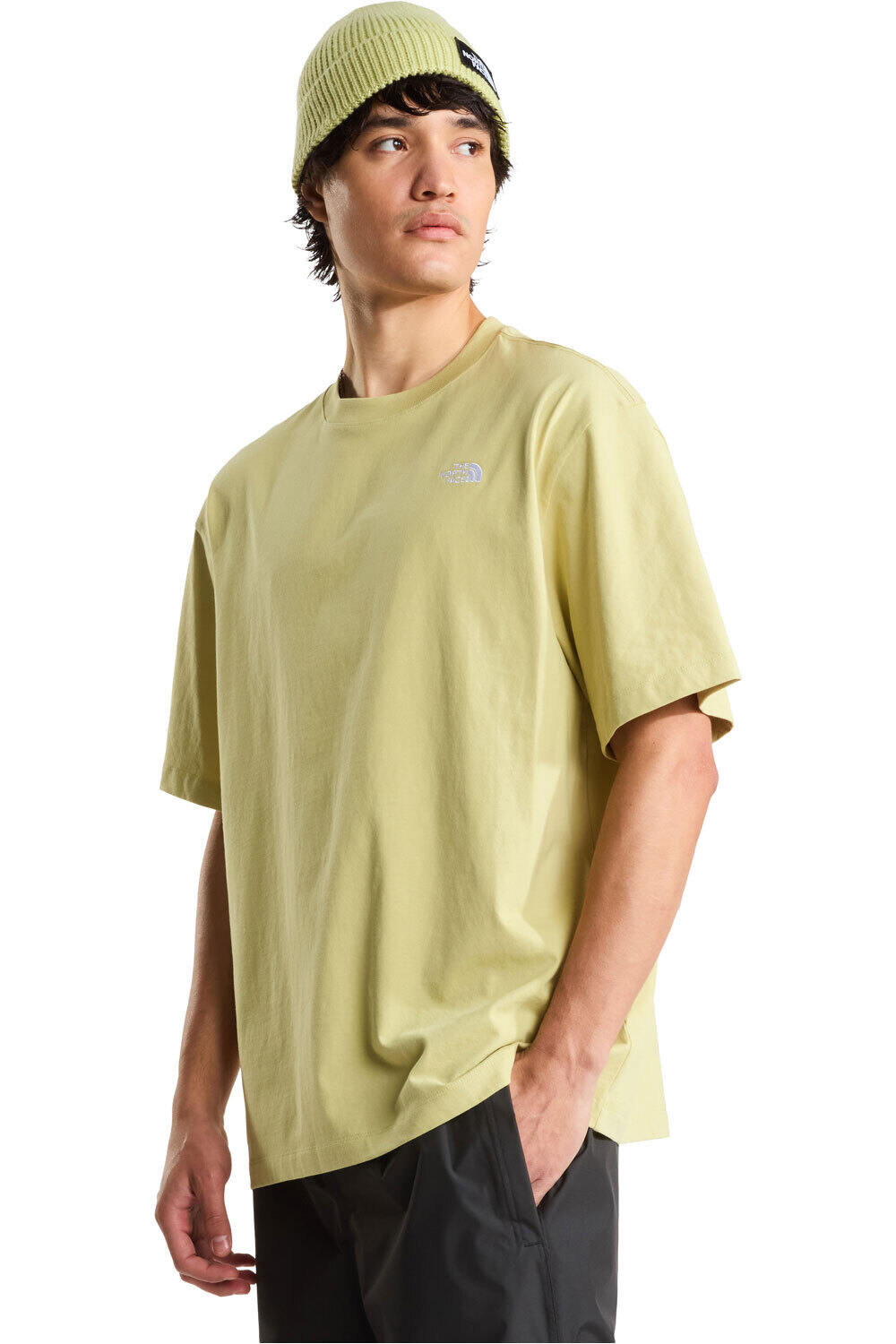 The North Face camiseta montaña manga corta hombre M TNF ESSENTIAL SIMPLE DOME OS SS TEE vista frontal