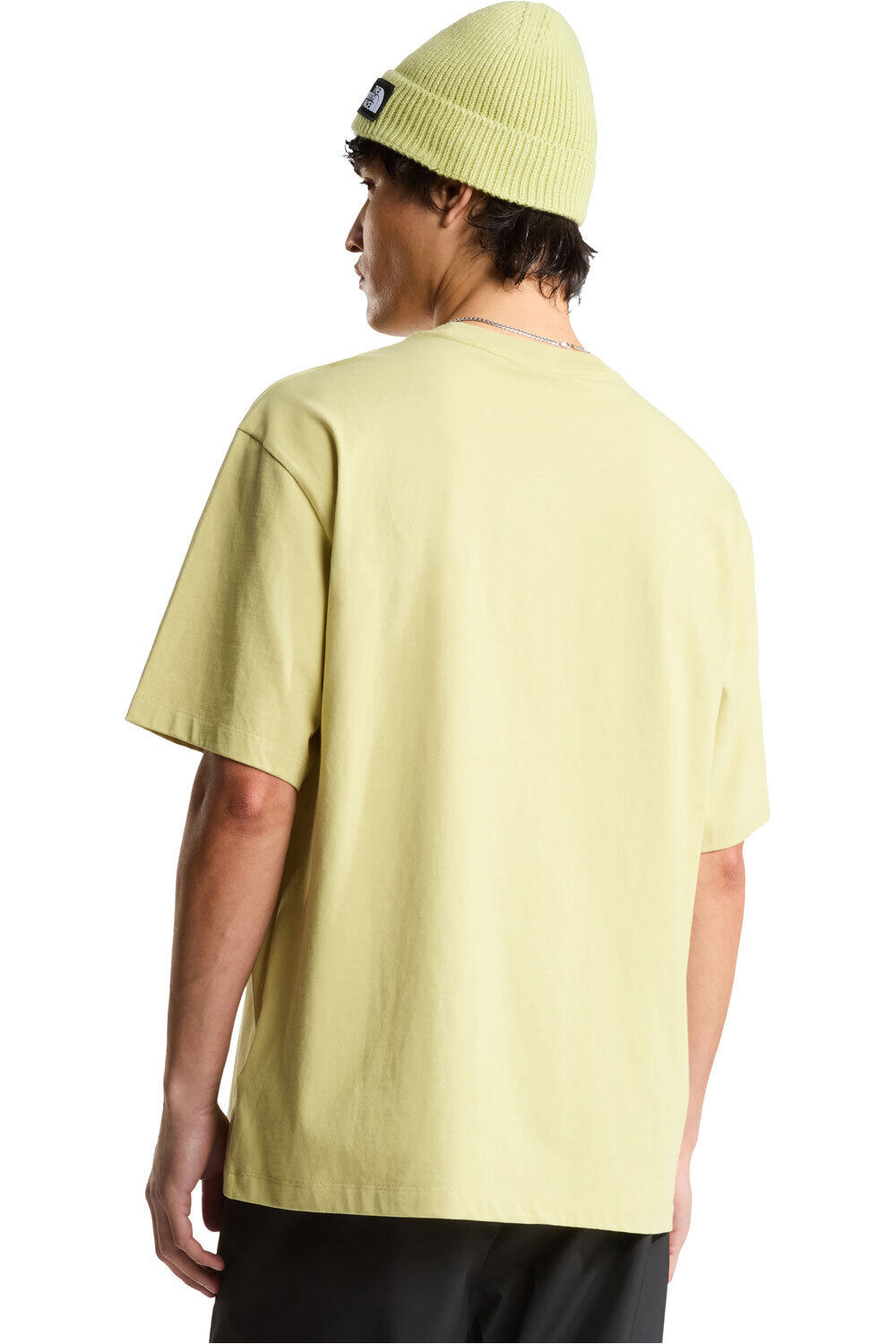 The North Face camiseta montaña manga corta hombre M TNF ESSENTIAL SIMPLE DOME OS SS TEE vista trasera