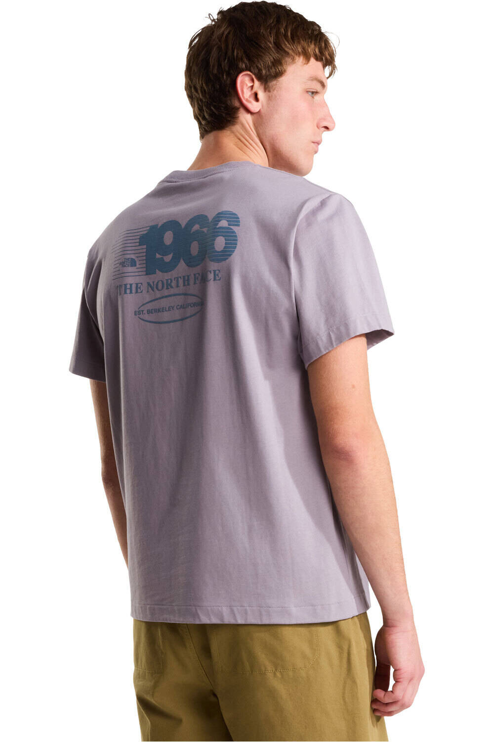 The North Face camiseta montaña manga corta hombre M TRACK RELAXED SHORT SLEEVE TEE-GRAPHIC vista trasera