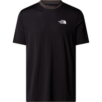 The North Face camiseta montaña manga corta hombre M VALDAY TECH S/S TEE vista detalle