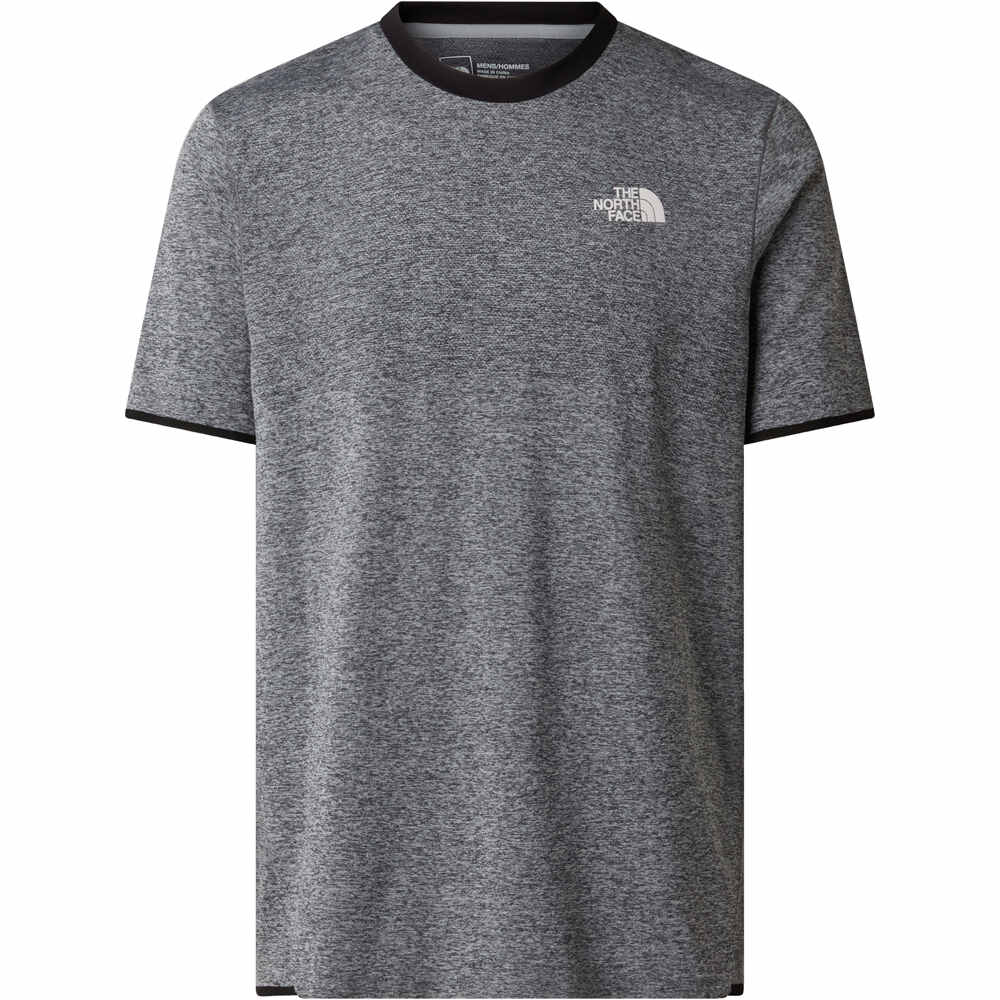 The North Face camiseta montaña manga corta hombre M VALDAY TECH S/S TEE vista frontal