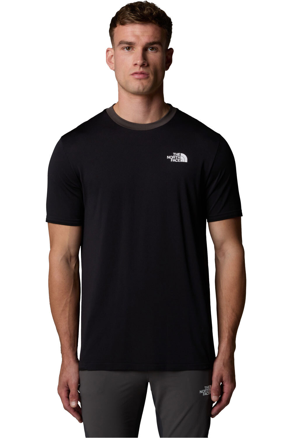 The North Face camiseta montaña manga corta hombre M VALDAY TECH S/S TEE vista frontal