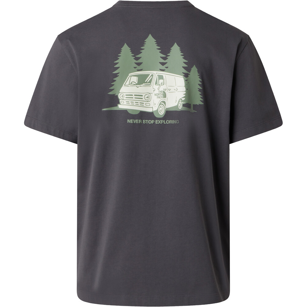 The North Face camiseta montaña manga corta hombre M VAN LIFE RELAXED SHORT SLEEVE TEE-GRAP 03