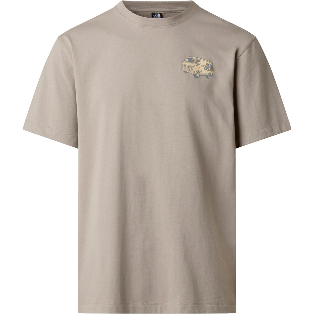 The North Face camiseta montaña manga corta hombre M VAN LIFE RELAXED SHORT SLEEVE TEE-GRAP 05