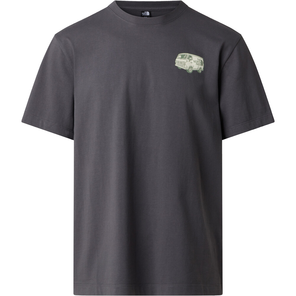 The North Face camiseta montaña manga corta hombre M VAN LIFE RELAXED SHORT SLEEVE TEE-GRAP vista detalle