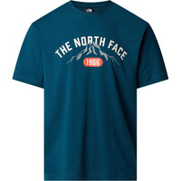 The North Face camiseta montaña manga corta hombre M VARSITY GRAPHIC RELAXED SS TEE vista detalle