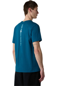 The North Face camiseta montaña manga corta hombre M VERTICAL LOGO SS TEE vista trasera