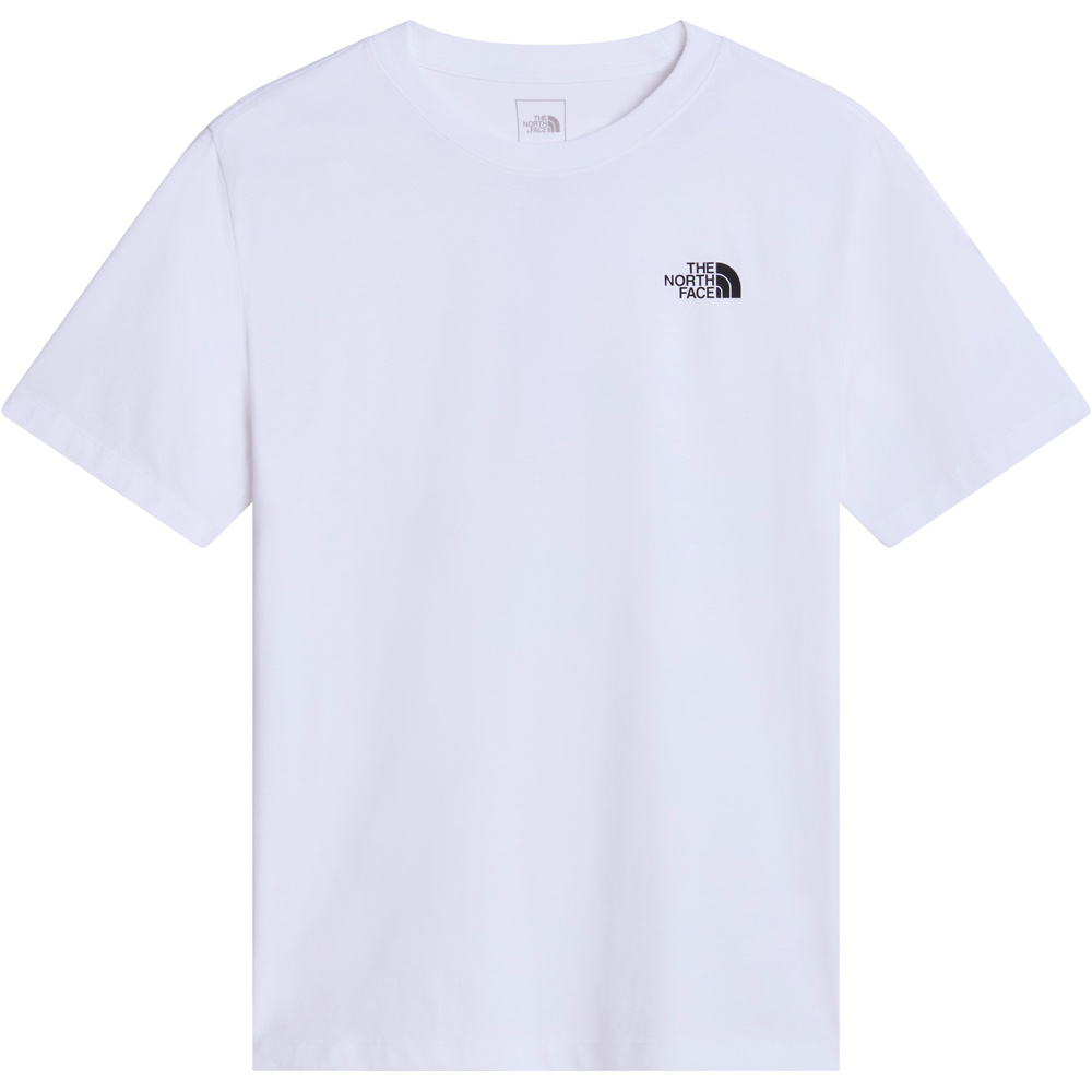 The North Face camiseta montaña manga corta hombre M VERTICAL REG SS TEE-GRAPHIC vista detalle
