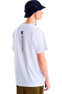 The North Face camiseta montaña manga corta hombre M VERTICAL REG SS TEE-GRAPHIC vista trasera