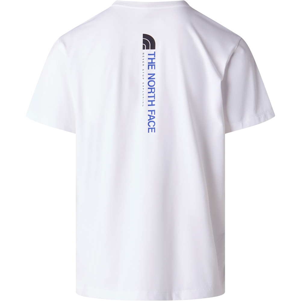 The North Face camiseta montaña manga corta hombre M VERTICAL REGULAR SHORT SLEEVE TEE-GRAP 03