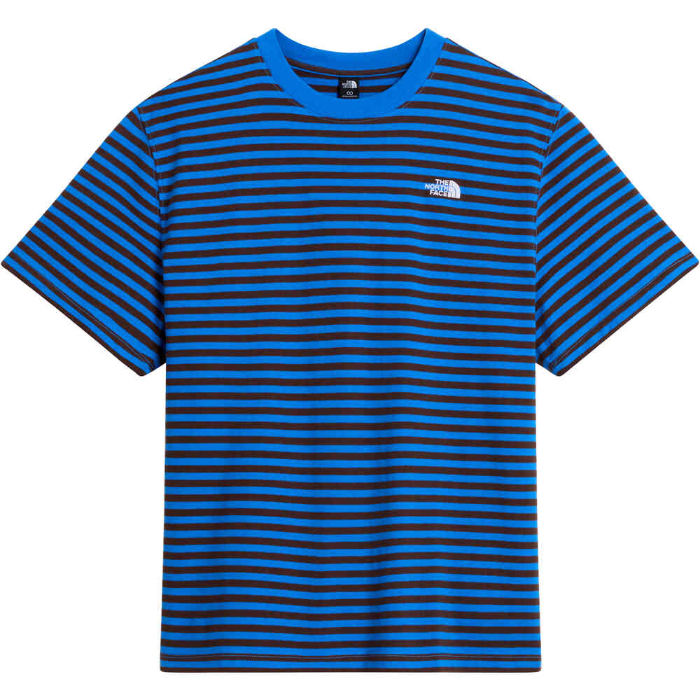 The North Face camiseta montaña manga corta hombre M VISTA STRIPE SHORT SLEEVE TEE vista detalle
