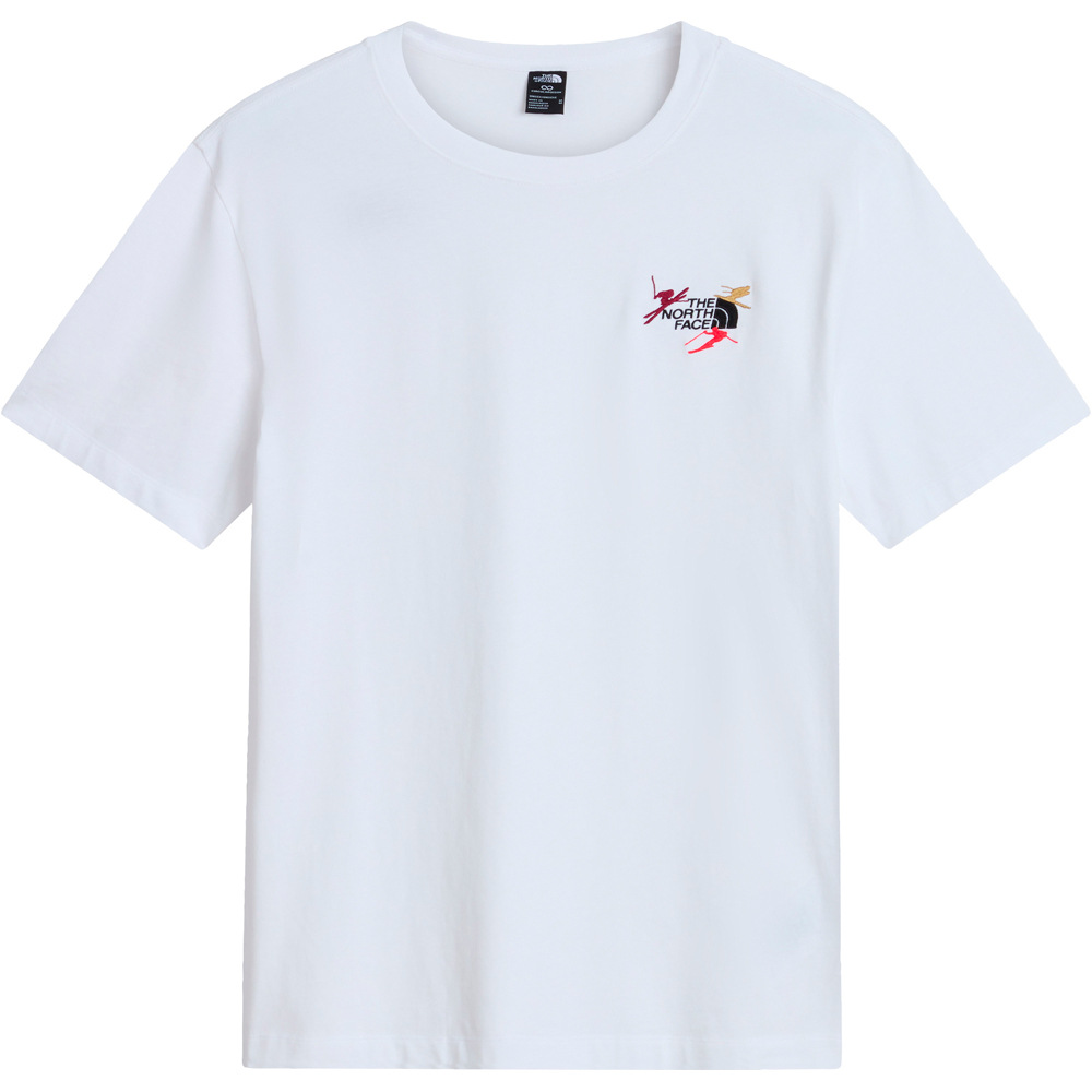 The North Face camiseta montaña manga corta hombre U OFF PISTE EMBRO RLX SS TEE-GRAPHIC vista detalle