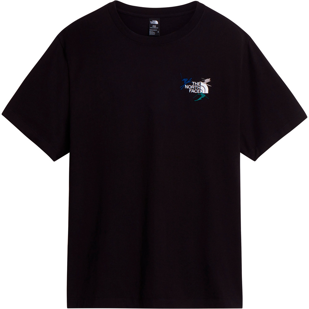 The North Face camiseta montaña manga corta hombre U OFF PISTE EMBRO RLX SS TEE-GRAPHIC vista detalle