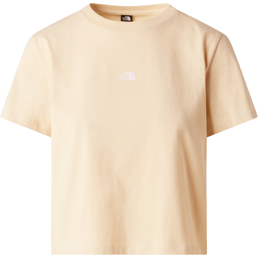 The North Face camiseta montaña manga corta mujer W ESSENTIAL REGULAR SHORT SLEEVE CUTIE T vista detalle