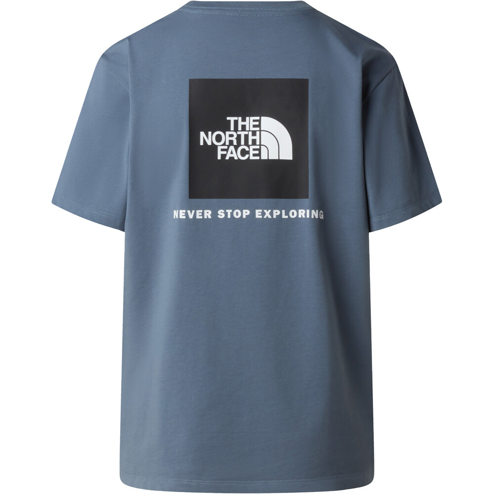 The North Face camiseta montaña manga corta mujer W EVOLUTION BOX NSE RELAXED SHORT SLEEVE 04