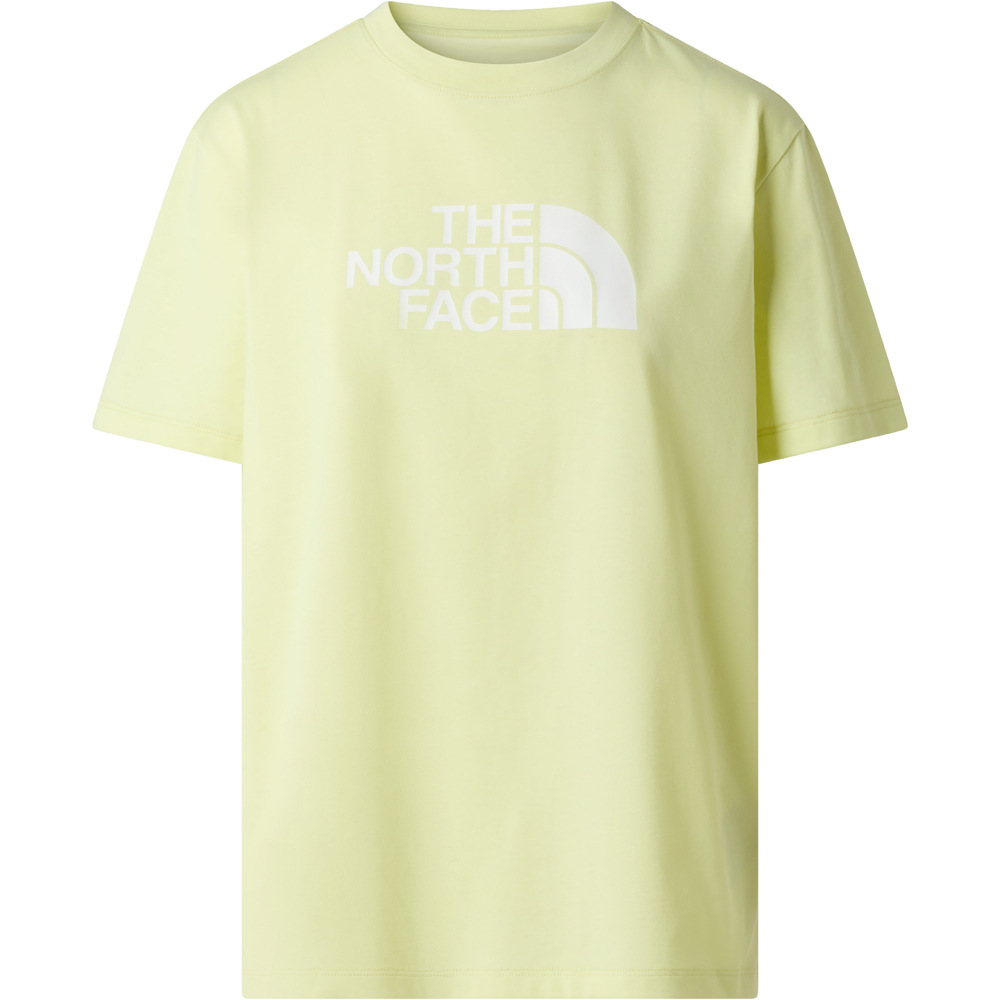 The North Face camiseta montaña manga corta mujer W EVOLUTION HALF DOME RELAXED SHORT SLEE vista detalle