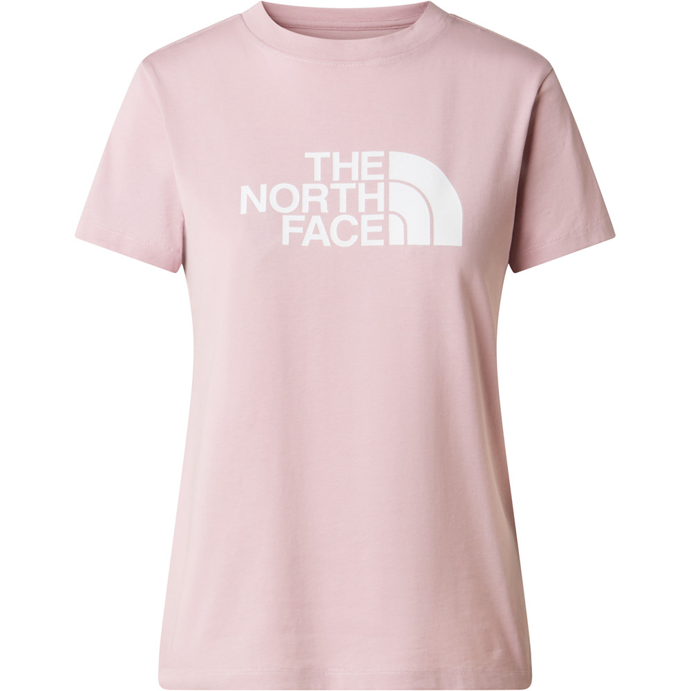 The North Face camiseta montaña manga corta mujer W EVOLUTION HALF DOME SLIM SHORT SLEEVE vista detalle