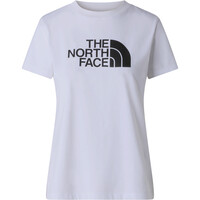 The North Face camiseta montaña manga corta mujer W EVOLUTION HALF DOME SLIM SHORT SLEEVE vista detalle