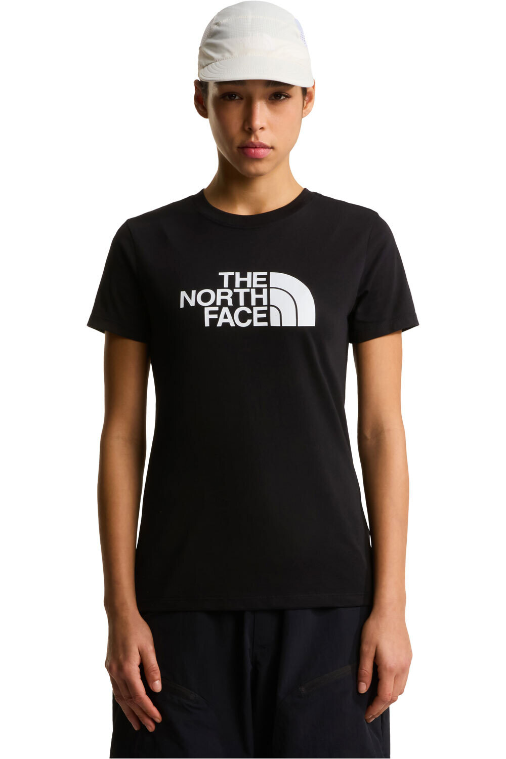 The North Face camiseta montaña manga corta mujer W EVOLUTION HALF DOME SLIM SHORT SLEEVE vista frontal