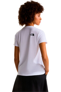 The North Face camiseta montaña manga corta mujer W EVOLUTION HALF DOME SLIM SHORT SLEEVE vista trasera