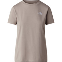 The North Face camiseta montaña manga corta mujer W EVOLUTION SIMPLE DOME SLM SHORT SLEEVE vista detalle