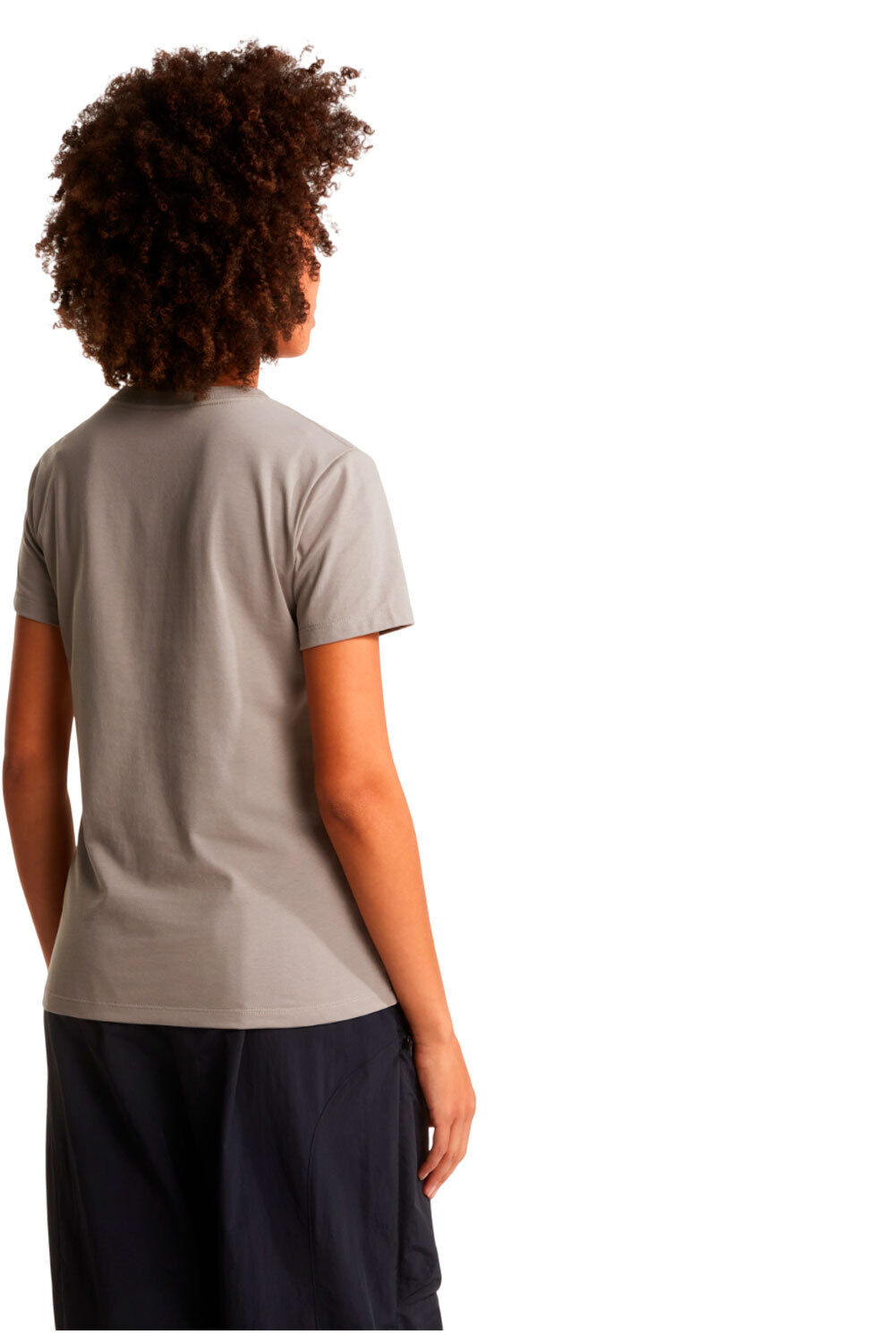 The North Face camiseta montaña manga corta mujer W EVOLUTION SIMPLE DOME SLM SHORT SLEEVE vista trasera