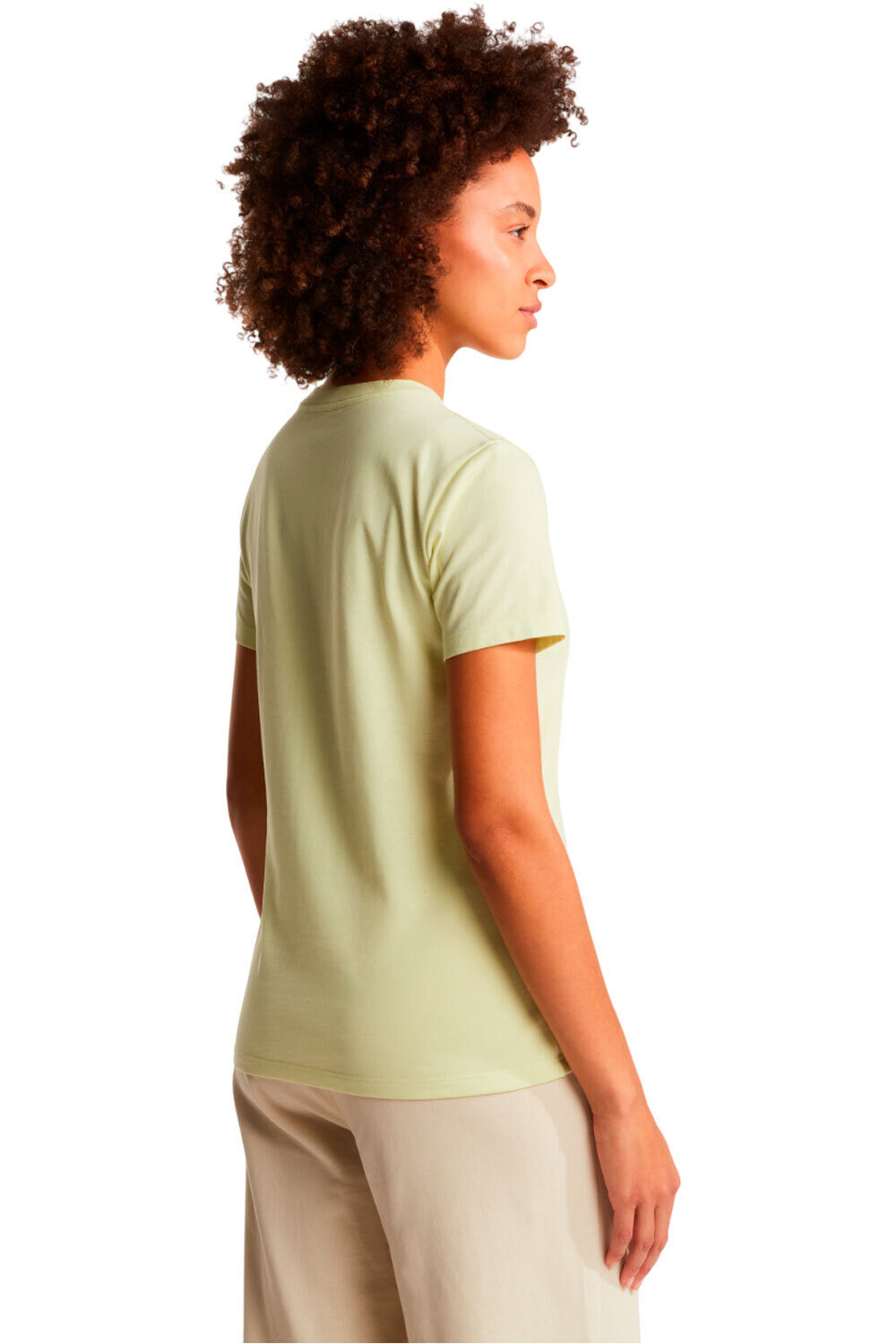 The North Face camiseta montaña manga corta mujer W EVOLUTION SIMPLE DOME SLM SHORT SLEEVE vista trasera