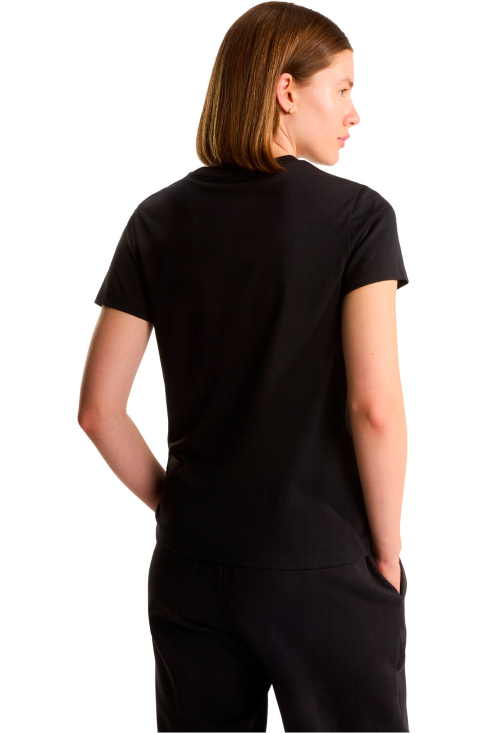 The North Face camiseta montaña manga corta mujer W EVOLUTION SIMPLE DOME SLM SHORT SLEEVE vista trasera