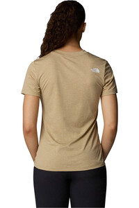 The North Face camiseta montaña manga corta mujer W FLEX S/S TEE MA GRAPHIC vista trasera