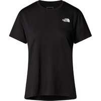 The North Face camiseta montaña manga corta mujer W FLEX S/S TEE REG C/O GRAPHIC (NEW FIT) vista detalle