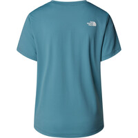 The North Face camiseta montaña manga corta mujer W FLEX S/S TEE REG vista trasera