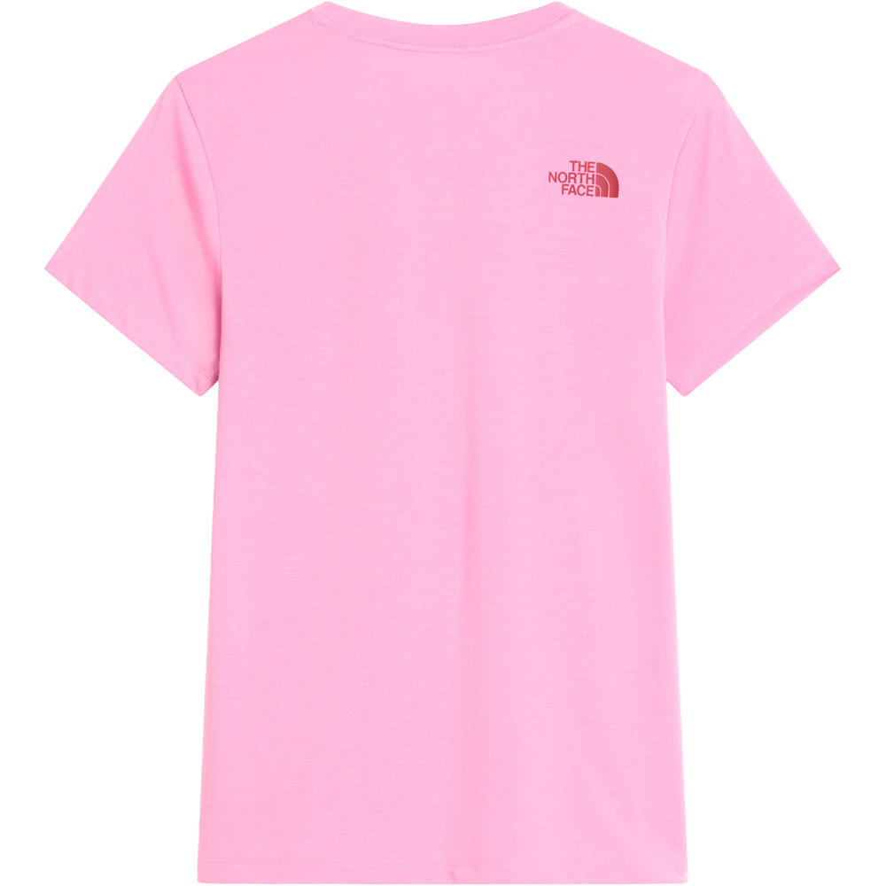 The North Face camiseta montaña manga corta mujer W FOUNDATION SHORT SLEEVES T-SHIRT-GRAPH 03