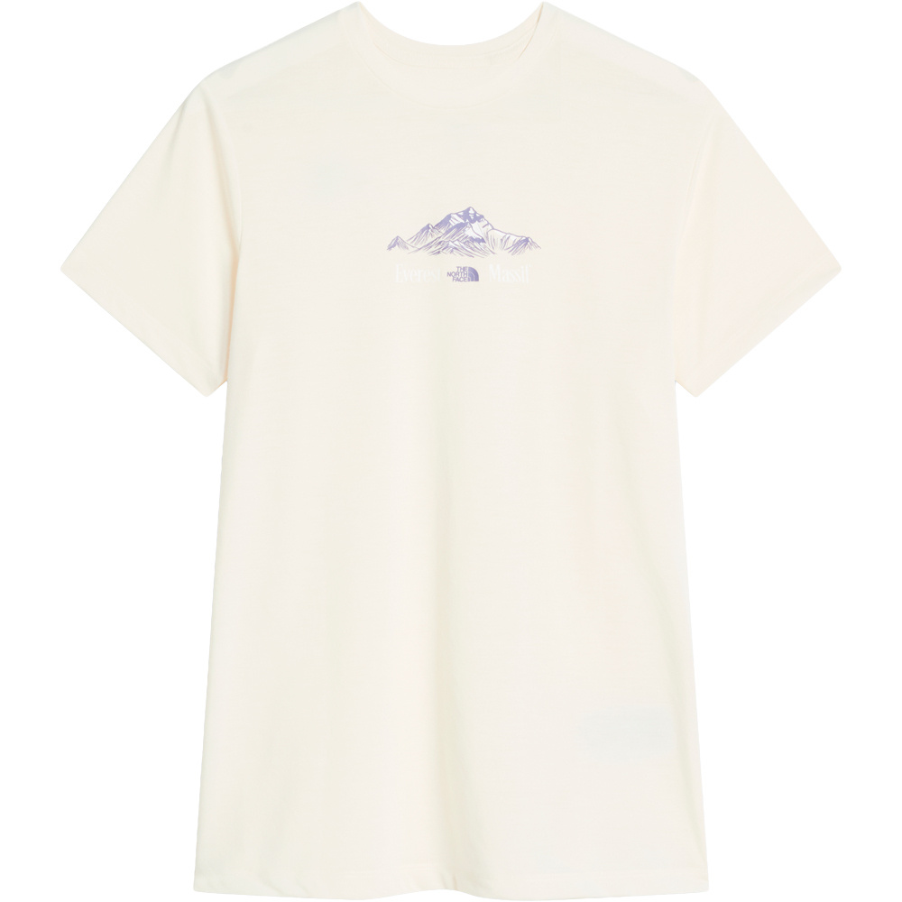 The North Face camiseta montaña manga corta mujer W FOUNDATION SHORT SLEEVES T-SHIRT-GRAPH vista detalle