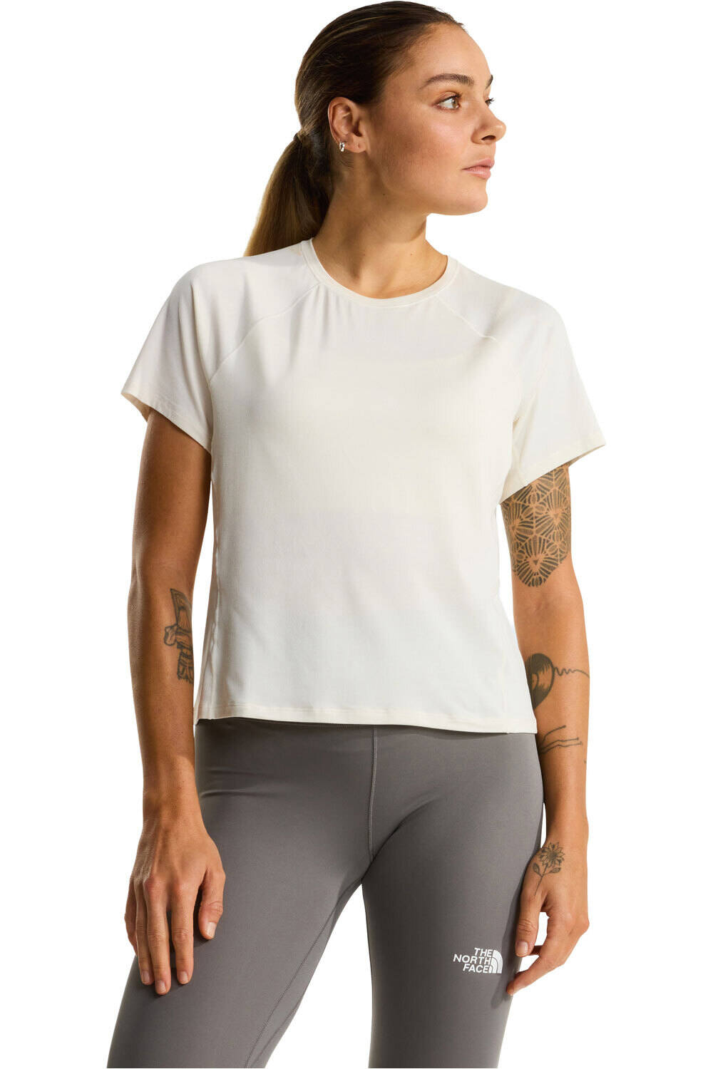 The North Face camiseta montaña manga corta mujer W JAIDA SS TEE vista frontal
