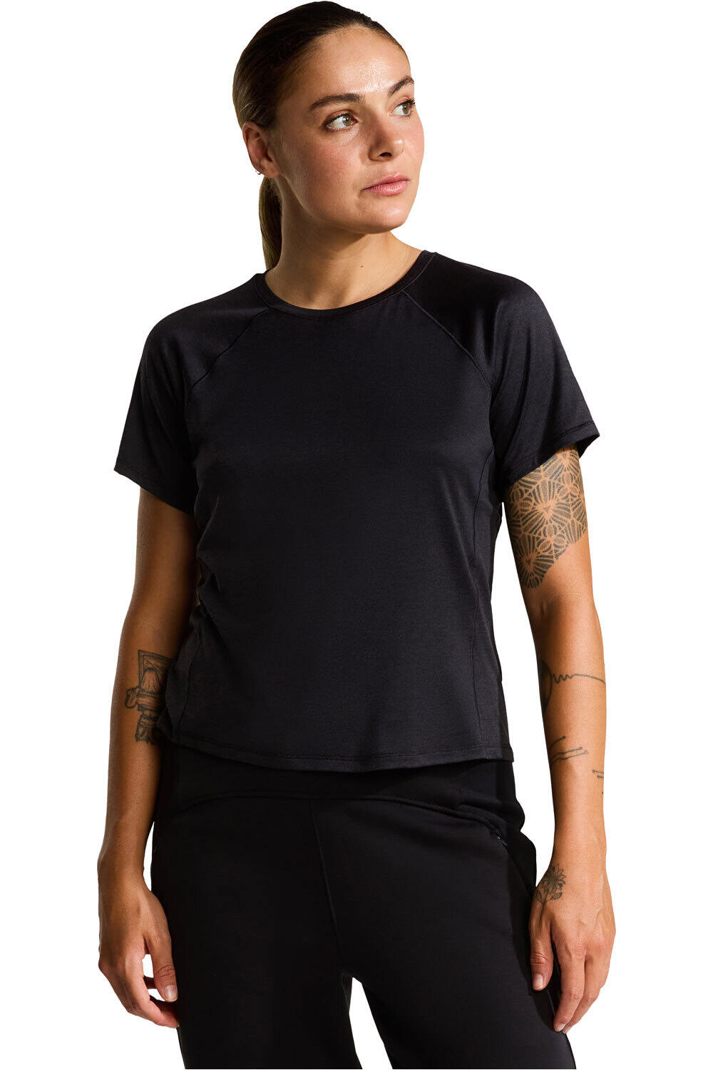 The North Face camiseta montaña manga corta mujer W JAIDA SS TEE vista frontal