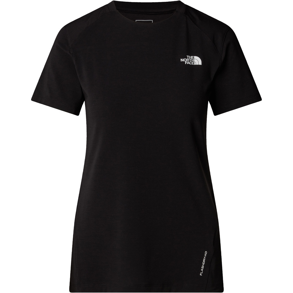 The North Face camiseta montaña manga corta mujer W LIGHTNING ALPINE S/S vista detalle