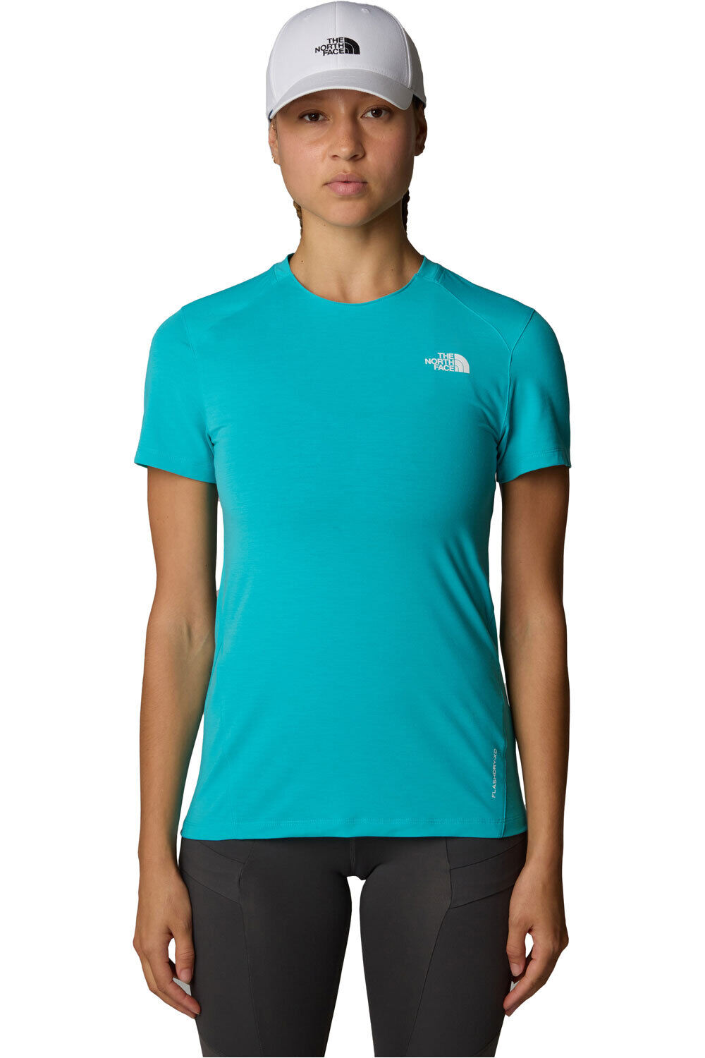 The North Face camiseta montaña manga corta mujer W LIGHTNING ALPINE S/S vista frontal