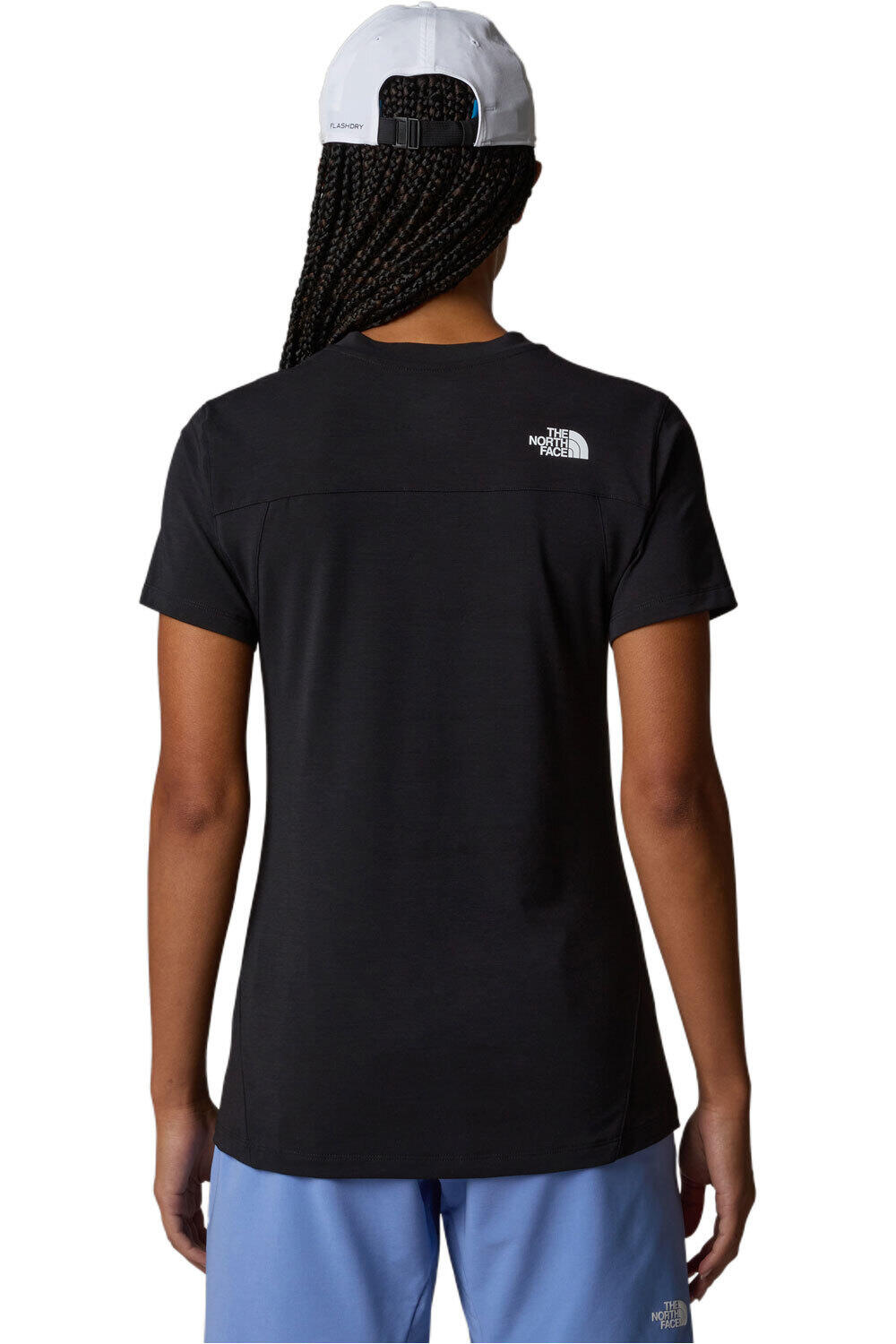 The North Face camiseta montaña manga corta mujer W LIGHTNING ALPINE S/S vista trasera