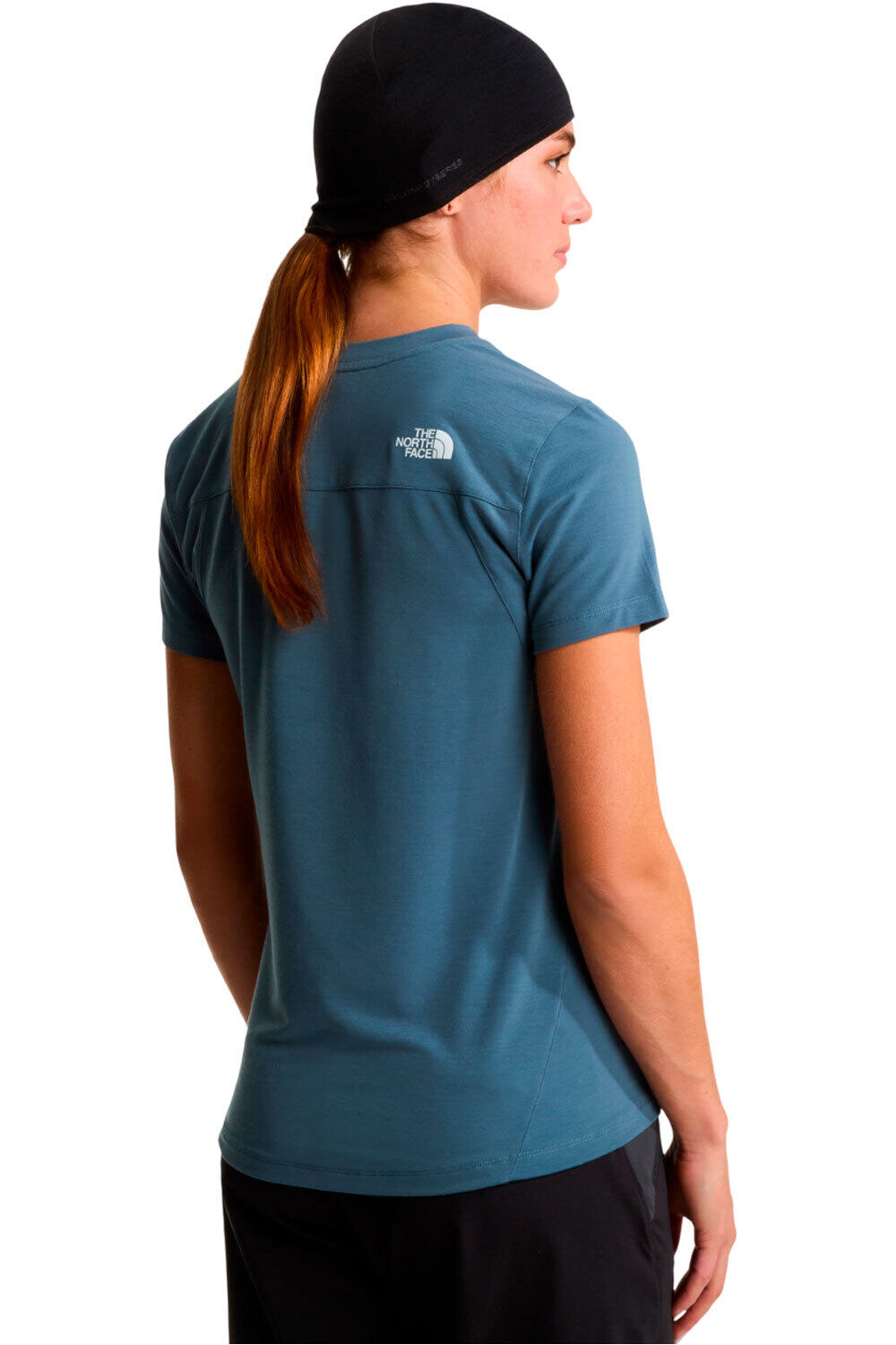 The North Face camiseta montaña manga corta mujer W LIGHTNING ALPINE S/S vista trasera