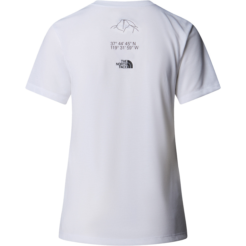 The North Face camiseta montaña manga corta mujer W MULTIPLE PLACEMENT SS TEE-GRAPHIC 03