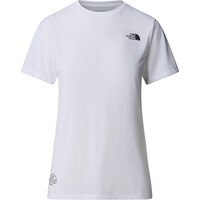 The North Face camiseta montaña manga corta mujer W MULTIPLE PLACEMENT SS TEE-GRAPHIC vista detalle