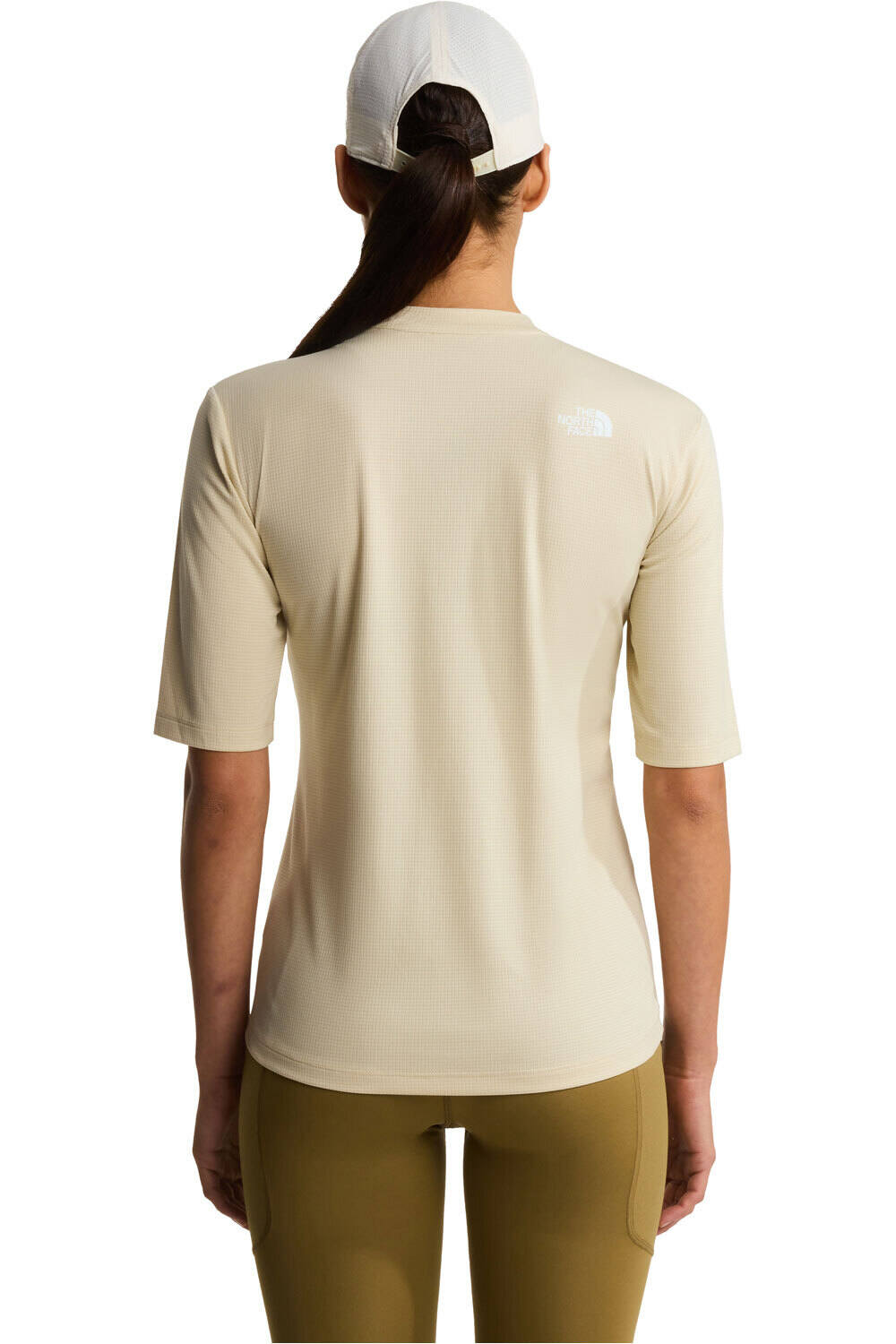 The North Face camiseta montaña manga corta mujer W SHADOW SHORT SLEEVE T-SHIRT vista trasera