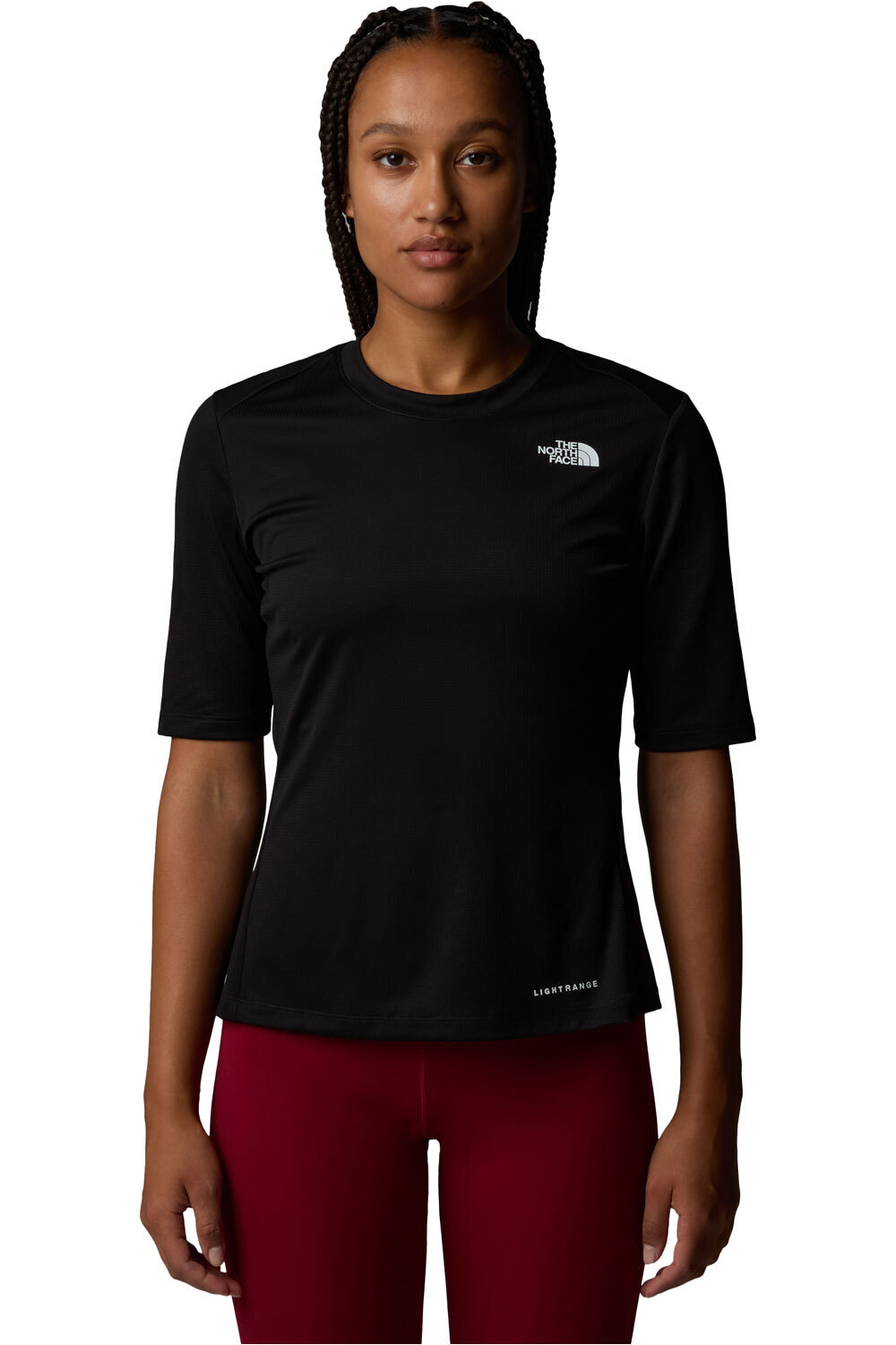 The North Face camiseta montaña manga corta mujer W SHADOW SS vista frontal