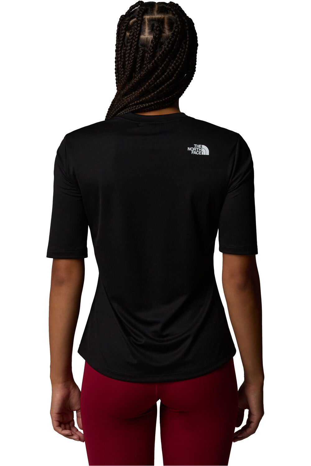 The North Face camiseta montaña manga corta mujer W SHADOW SS vista trasera