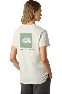 The North Face camiseta montaña manga corta mujer W SS BOX NSE RELAXED TEE vista trasera