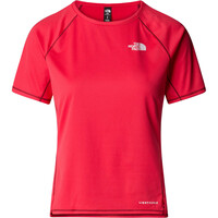 The North Face camiseta montaña manga corta mujer W SUNRISER S/S vista detalle