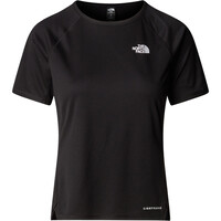 The North Face camiseta montaña manga corta mujer W SUNRISER S/S vista detalle