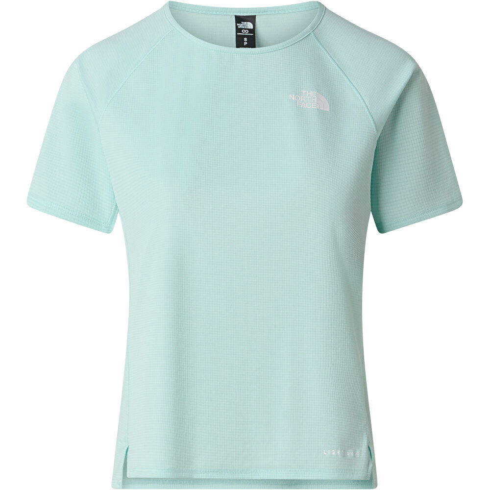 The North Face camiseta montaña manga corta mujer W SUNRISER SS vista detalle