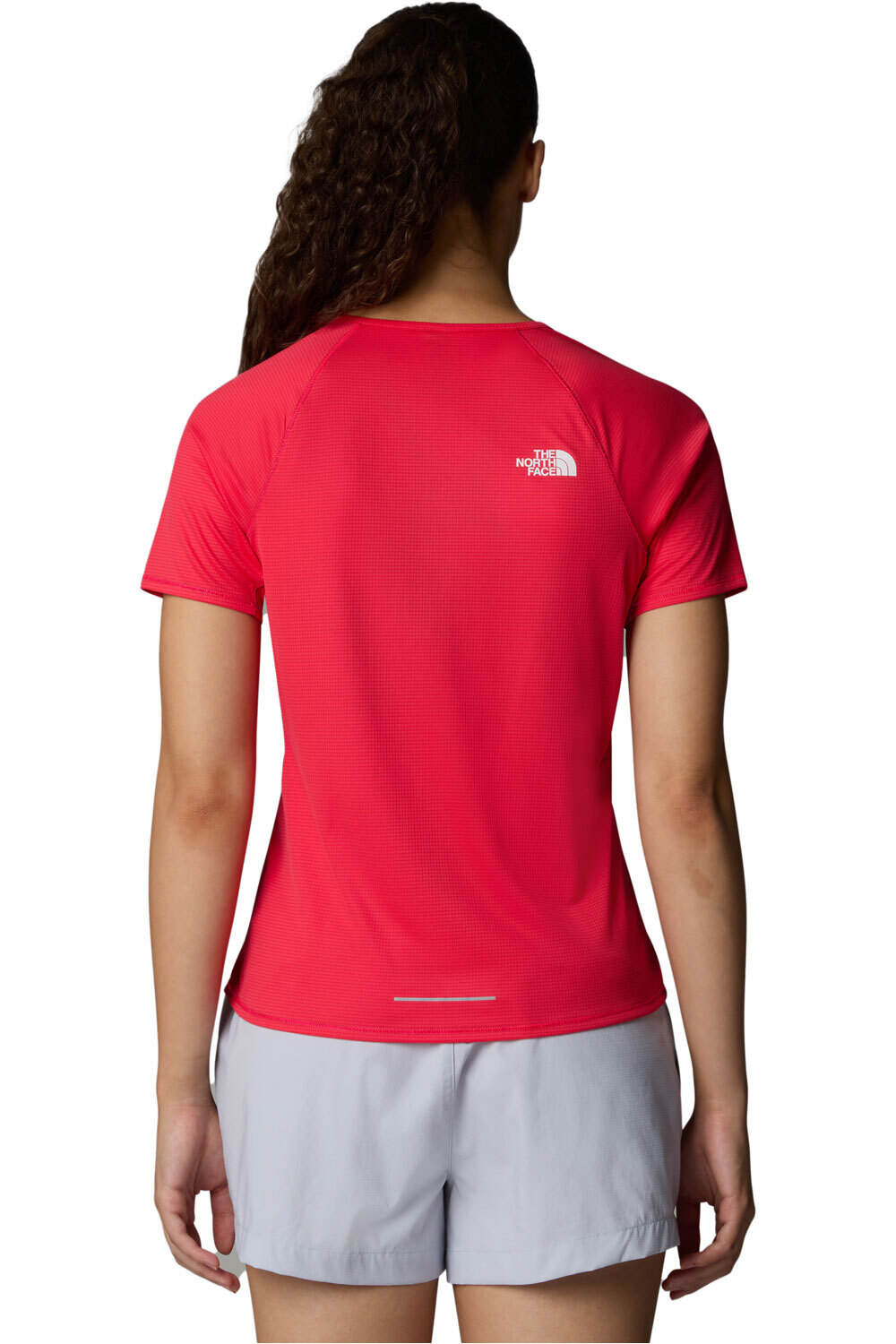 The North Face camiseta montaña manga corta mujer W SUNRISER S/S vista trasera