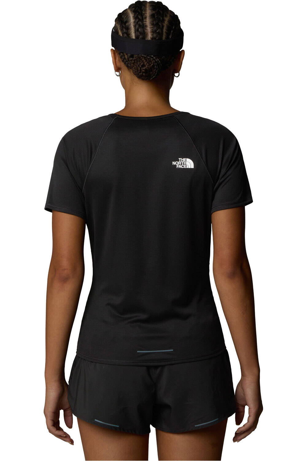 The North Face camiseta montaña manga corta mujer W SUNRISER S/S vista trasera